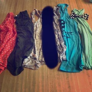 Bundle of workout tank tops